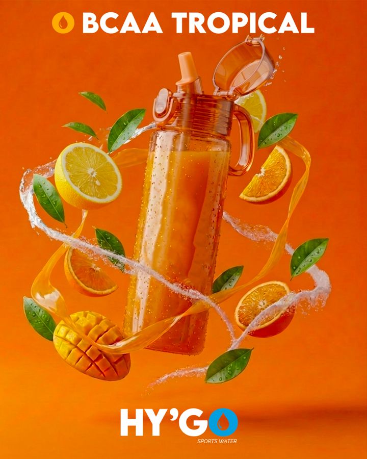 Gourde HY'GO BCAA Tropical
