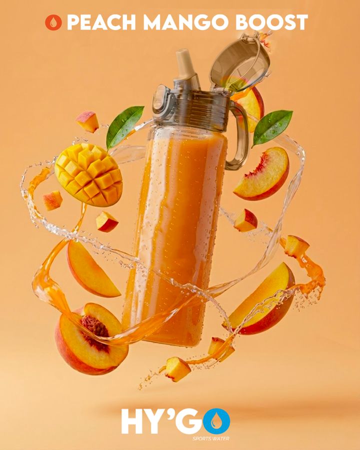 Gourde HY'GO Peach Mango Boost